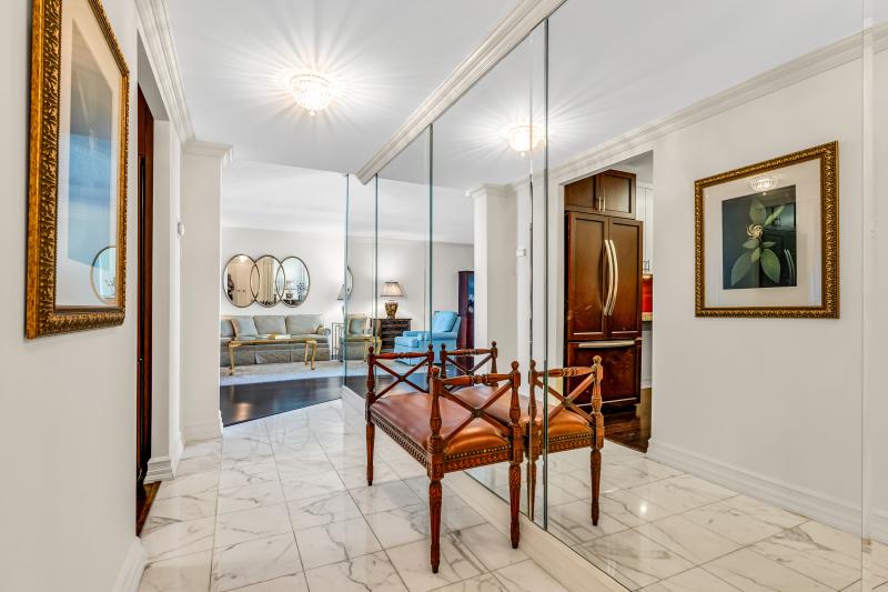 Mirrored Foyer