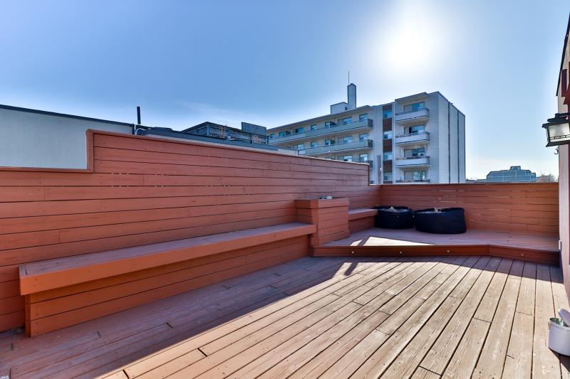 Rooftop patio